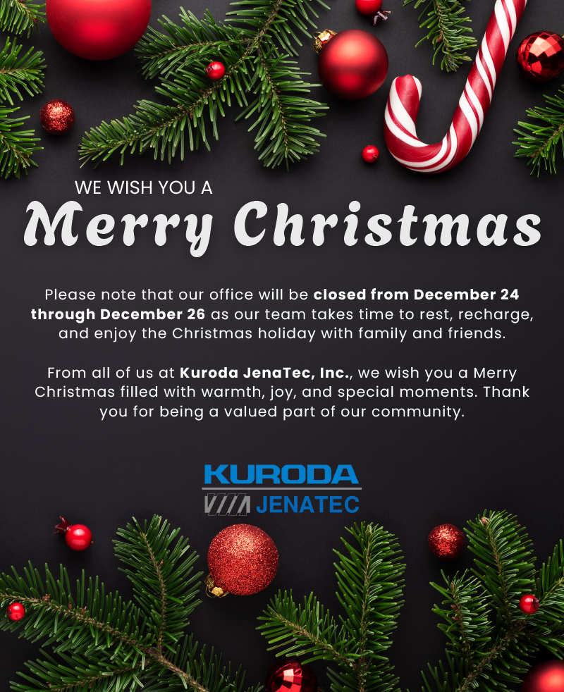 Christmas Greetings from Kuroda JenaTec, Inc.